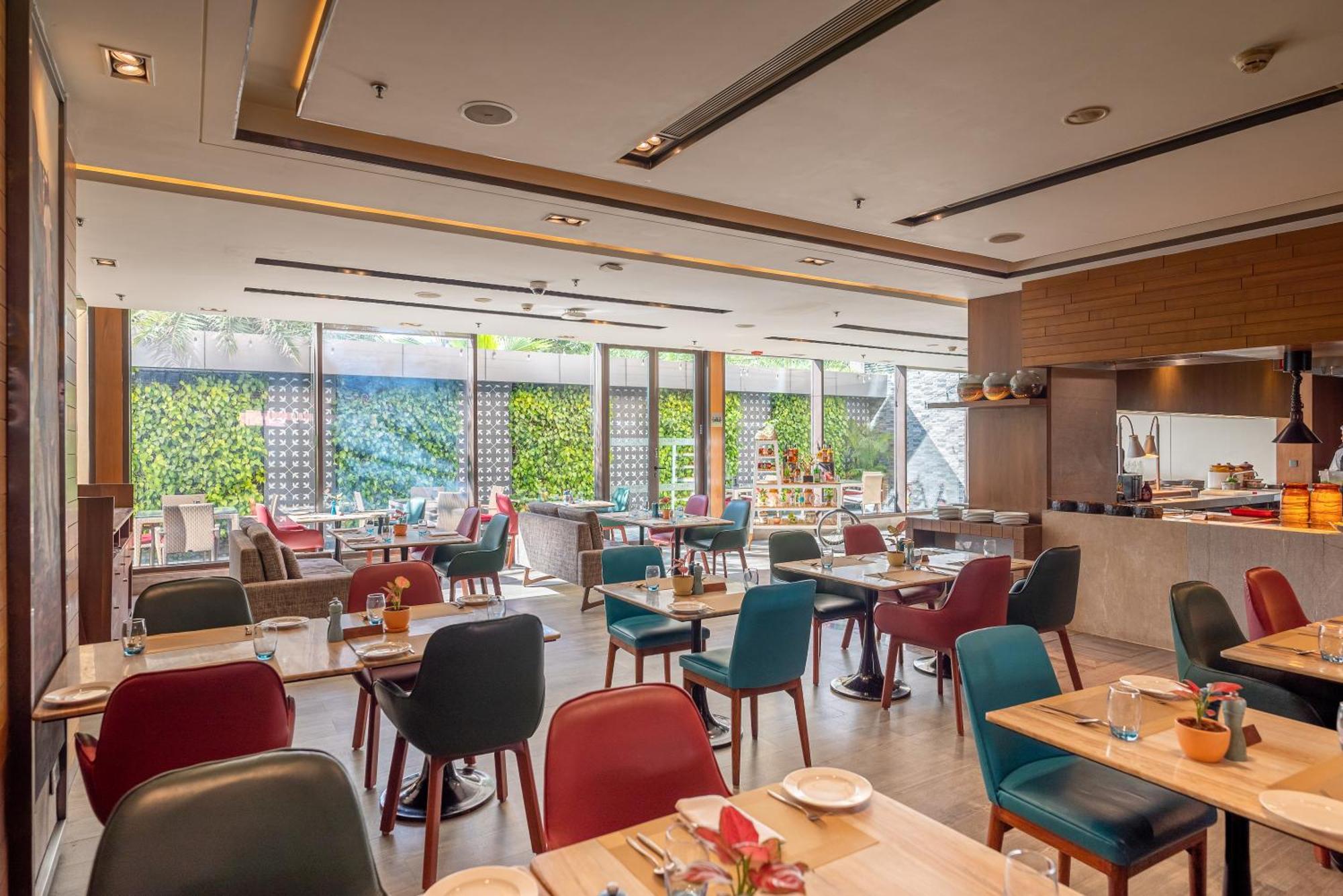 阿姆利则庭院酒店 外观 照片 The restaurant